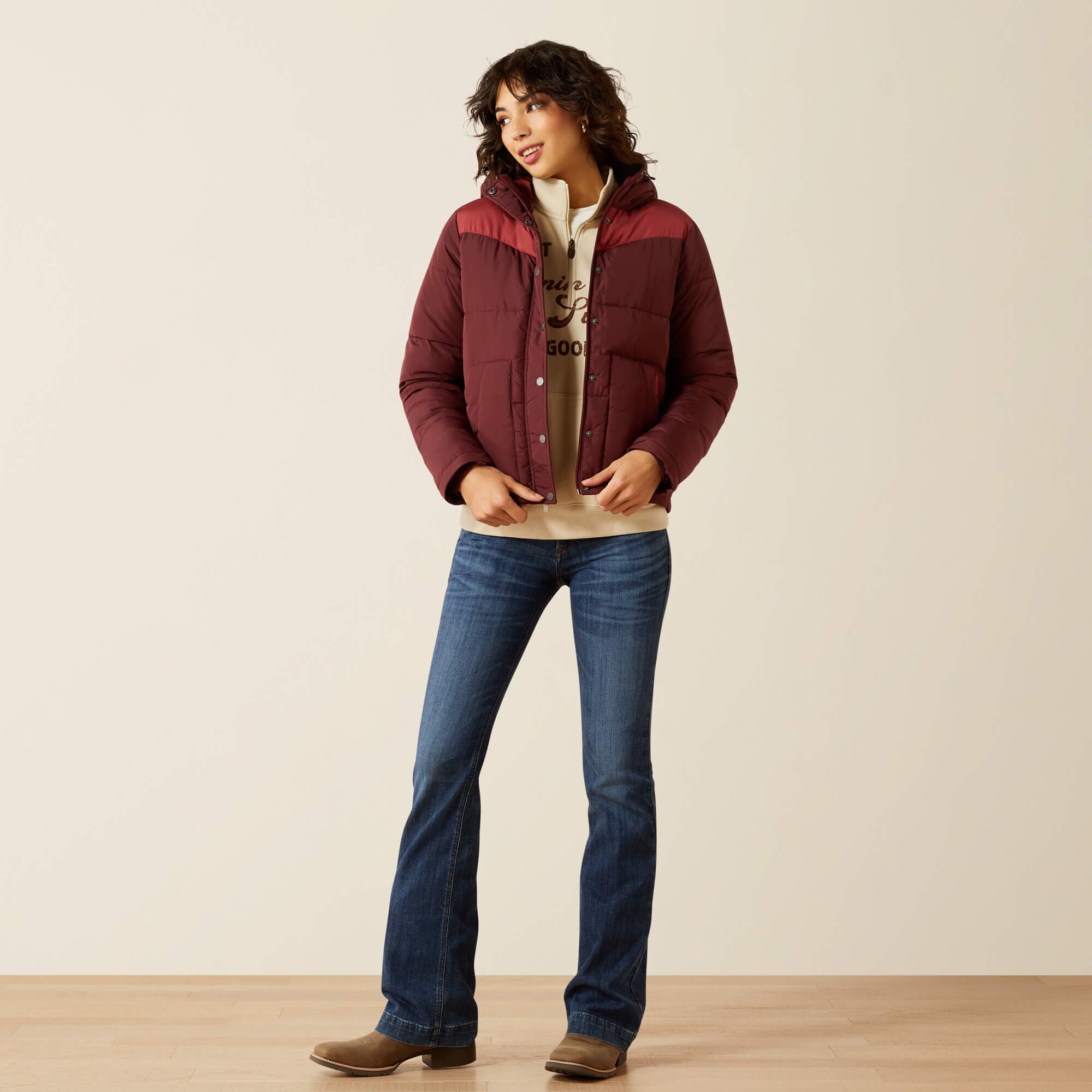 Women Frontier Puffer Jacket | Ariat us