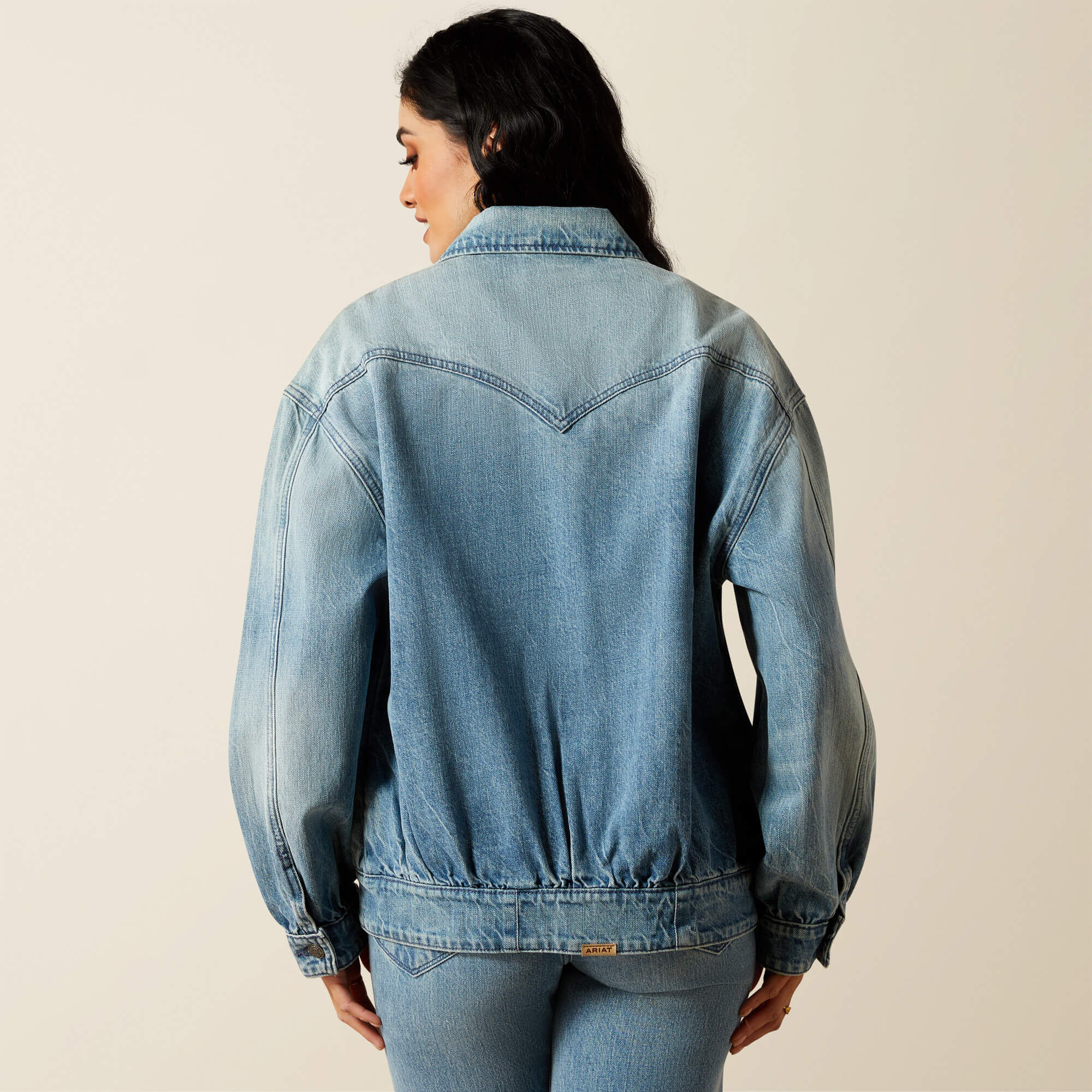 Women|Trends Cheyenne Denim Bomber Jacket | Ariat us