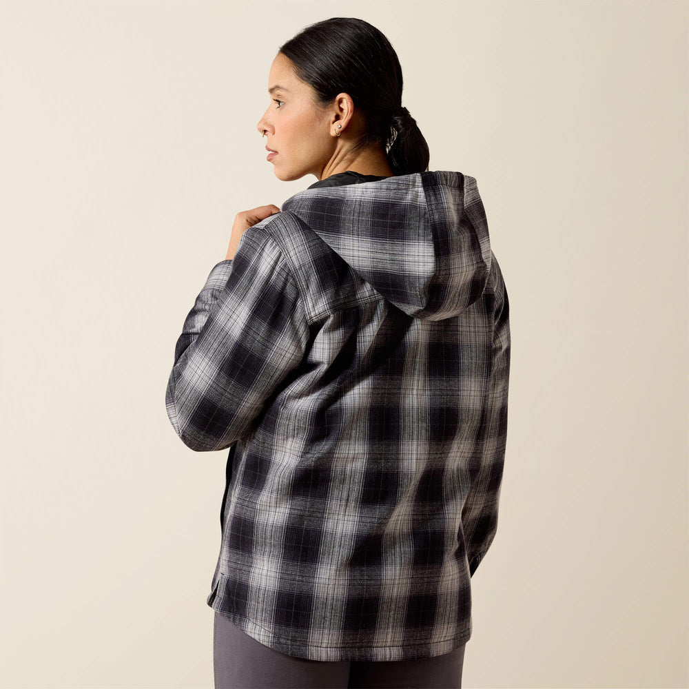 Women Rebar Flannel Insulated Shirt Jacket | Ariat Online