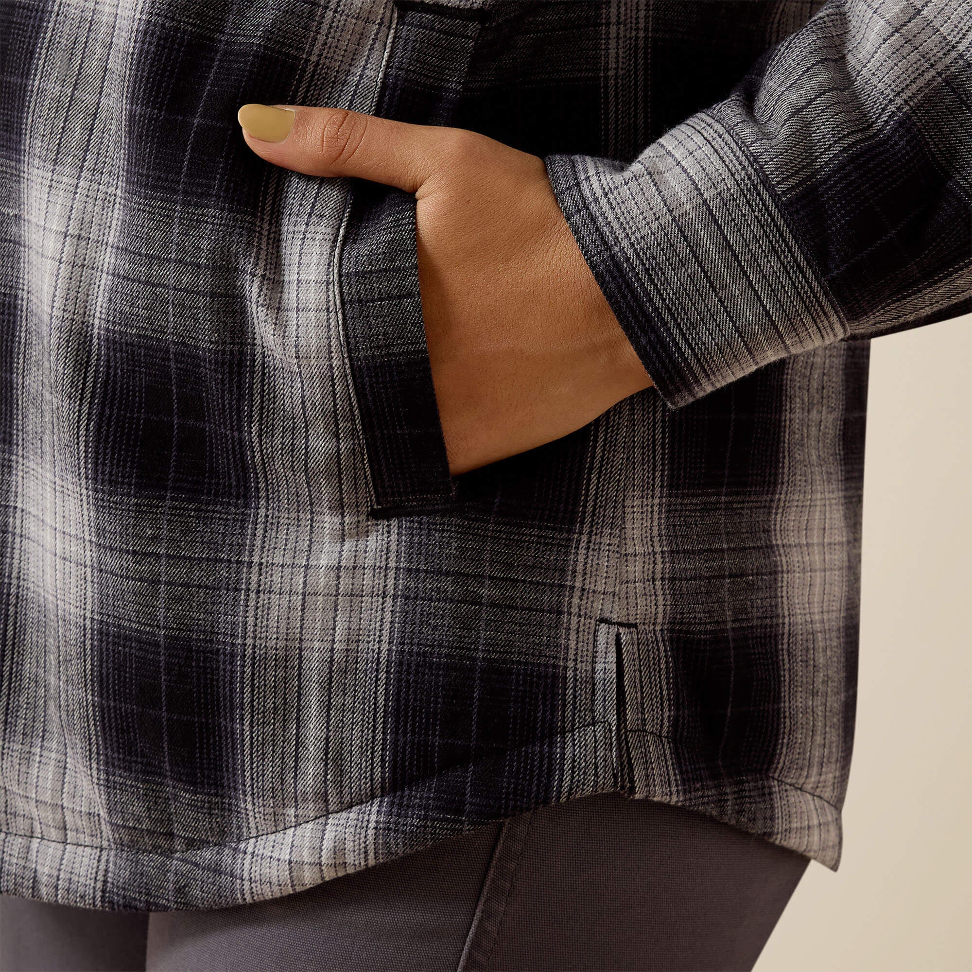 Women Rebar Flannel Insulated Shirt Jacket | Ariat Online
