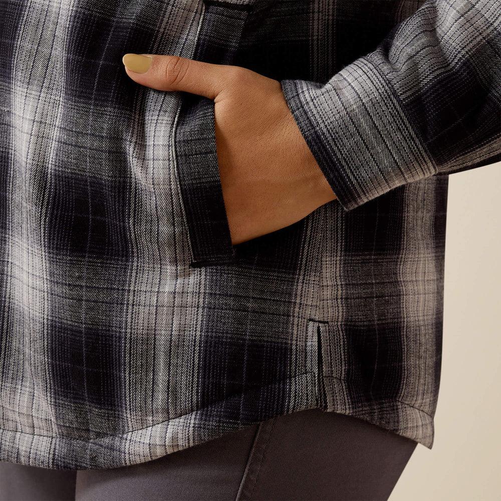 Women Rebar Flannel Insulated Shirt Jacket | Ariat Online