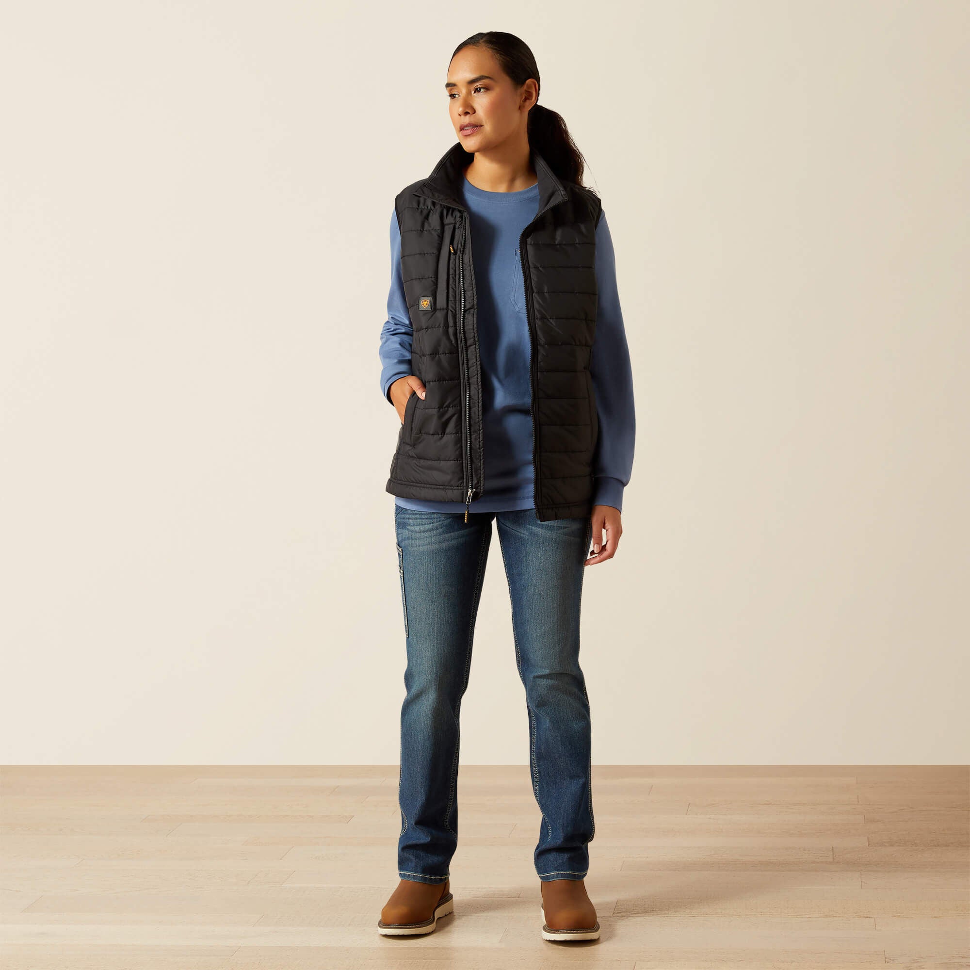 Women Rebar Cordura Ripstop Lightweight Insulated Vest | Ariat