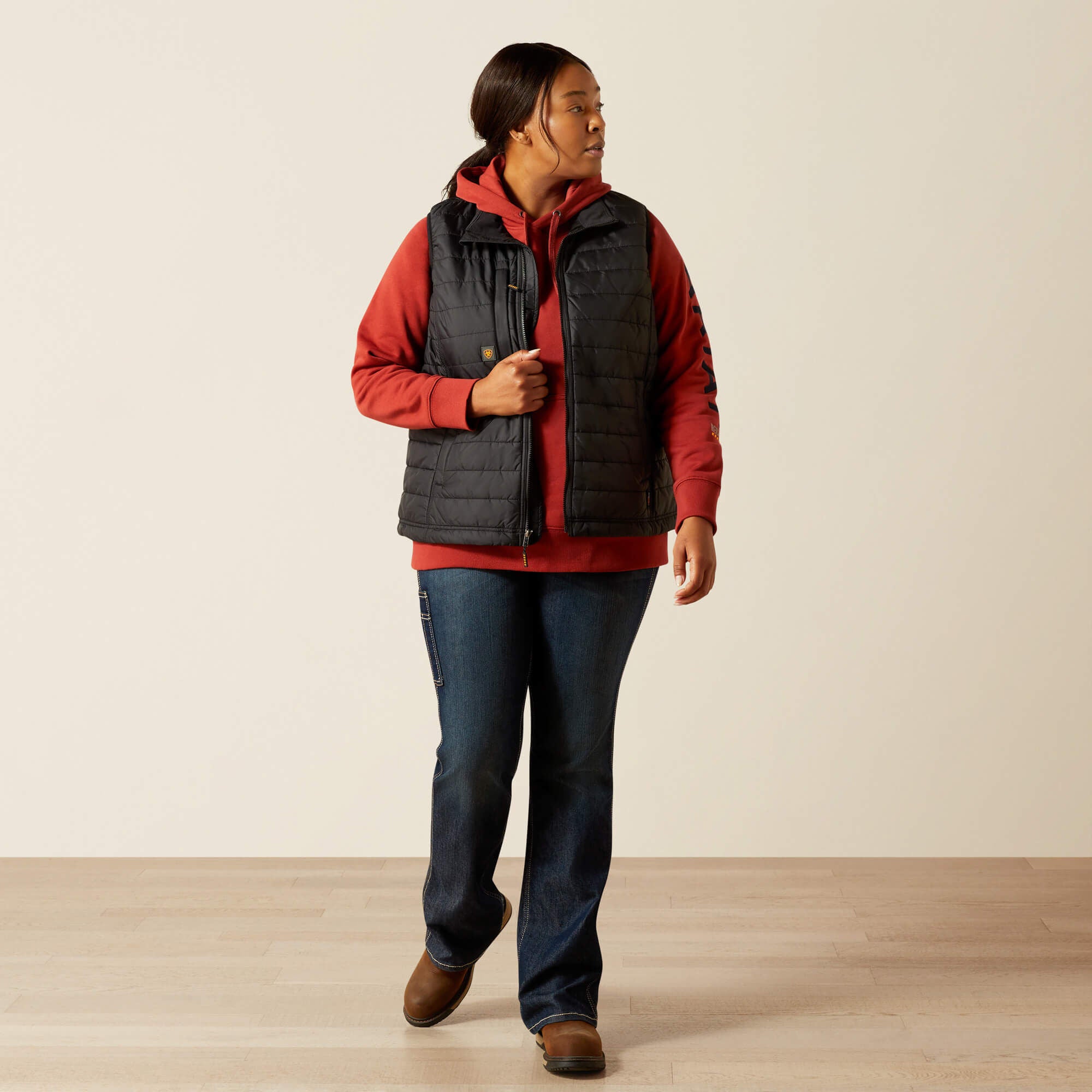 Women Rebar Cordura Ripstop Lightweight Insulated Vest | Ariat