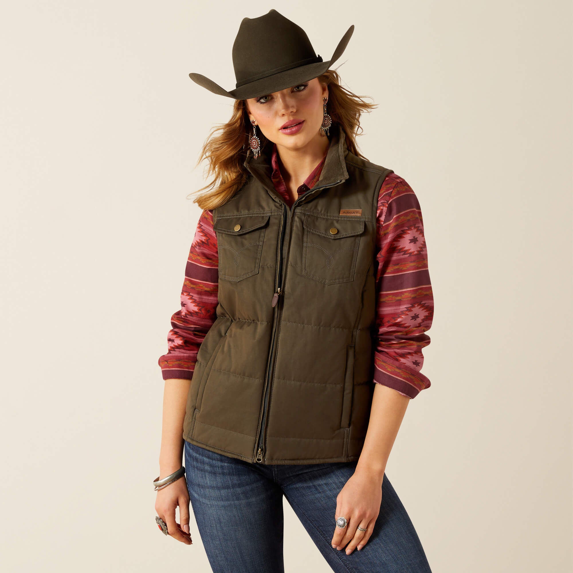 Women Grizzly Quilted Vest | Ariat Discount