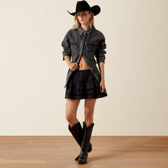 Women|Trends Lux Oversized Denim Jacket | Ariat us