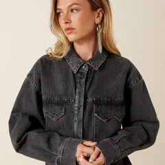 Women|Trends Lux Oversized Denim Jacket | Ariat us