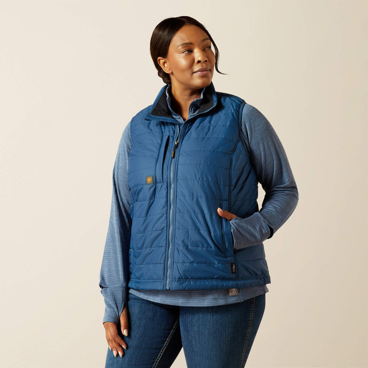 Women Rebar Cordura Ripstop Lightweight Insulated Vest | Ariat Online