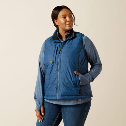 Women Rebar Cordura Ripstop Lightweight Insulated Vest | Ariat Online