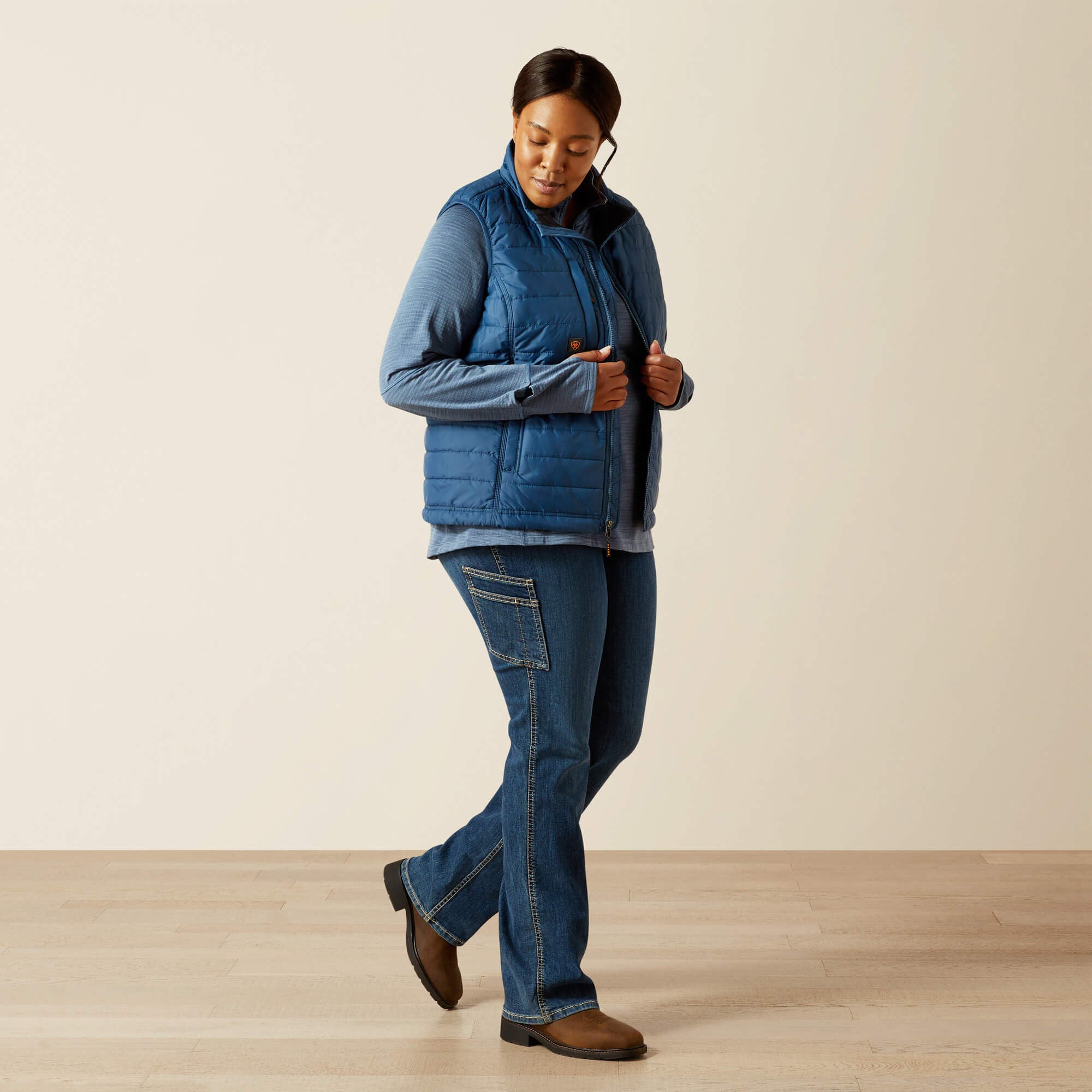 Women Rebar Cordura Ripstop Lightweight Insulated Vest | Ariat Online