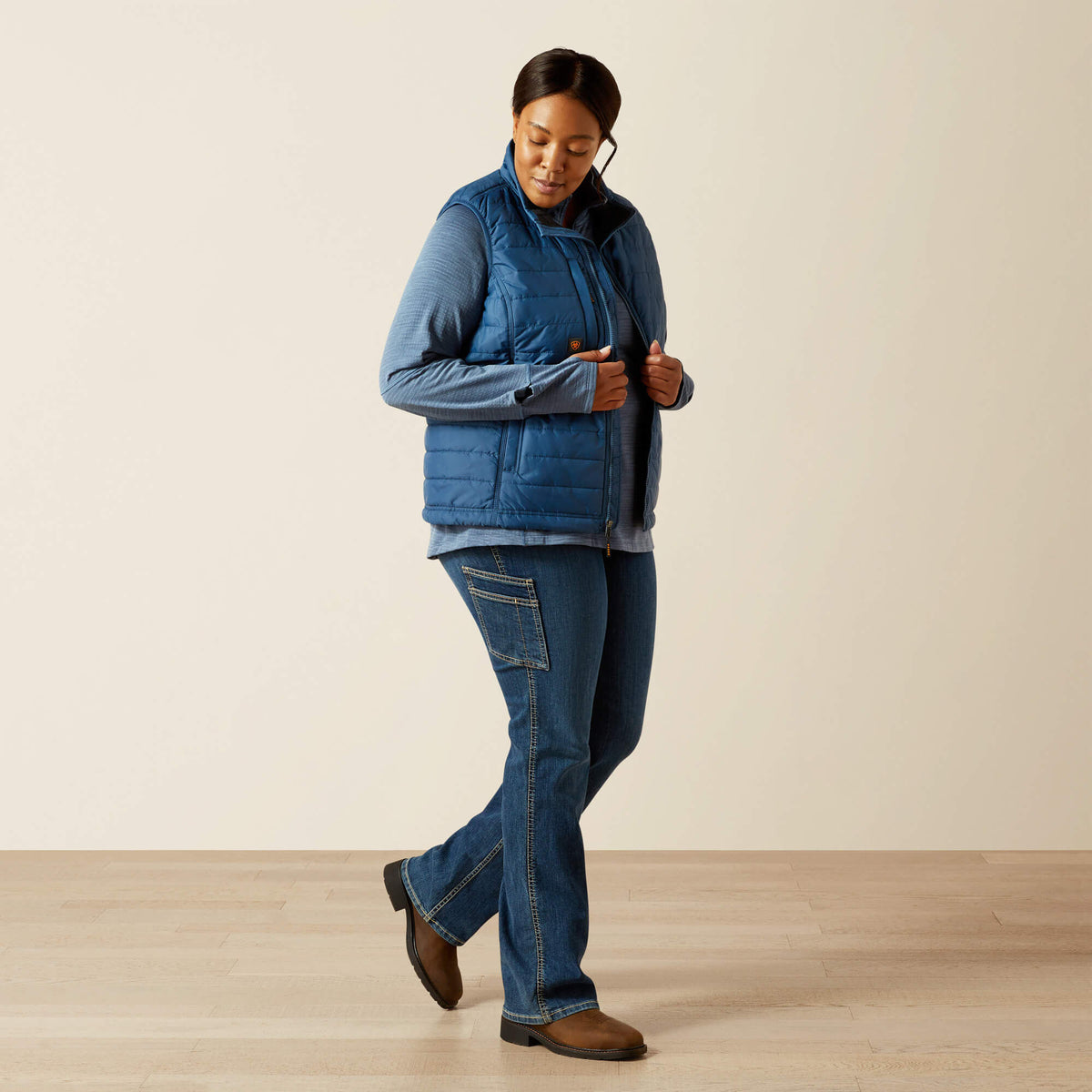 Women Rebar Cordura Ripstop Lightweight Insulated Vest | Ariat Online