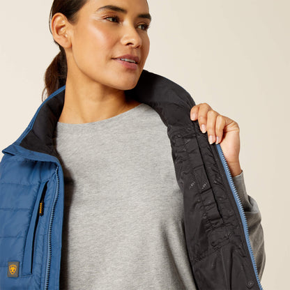 Women Rebar Cordura Ripstop Lightweight Insulated Vest | Ariat Online