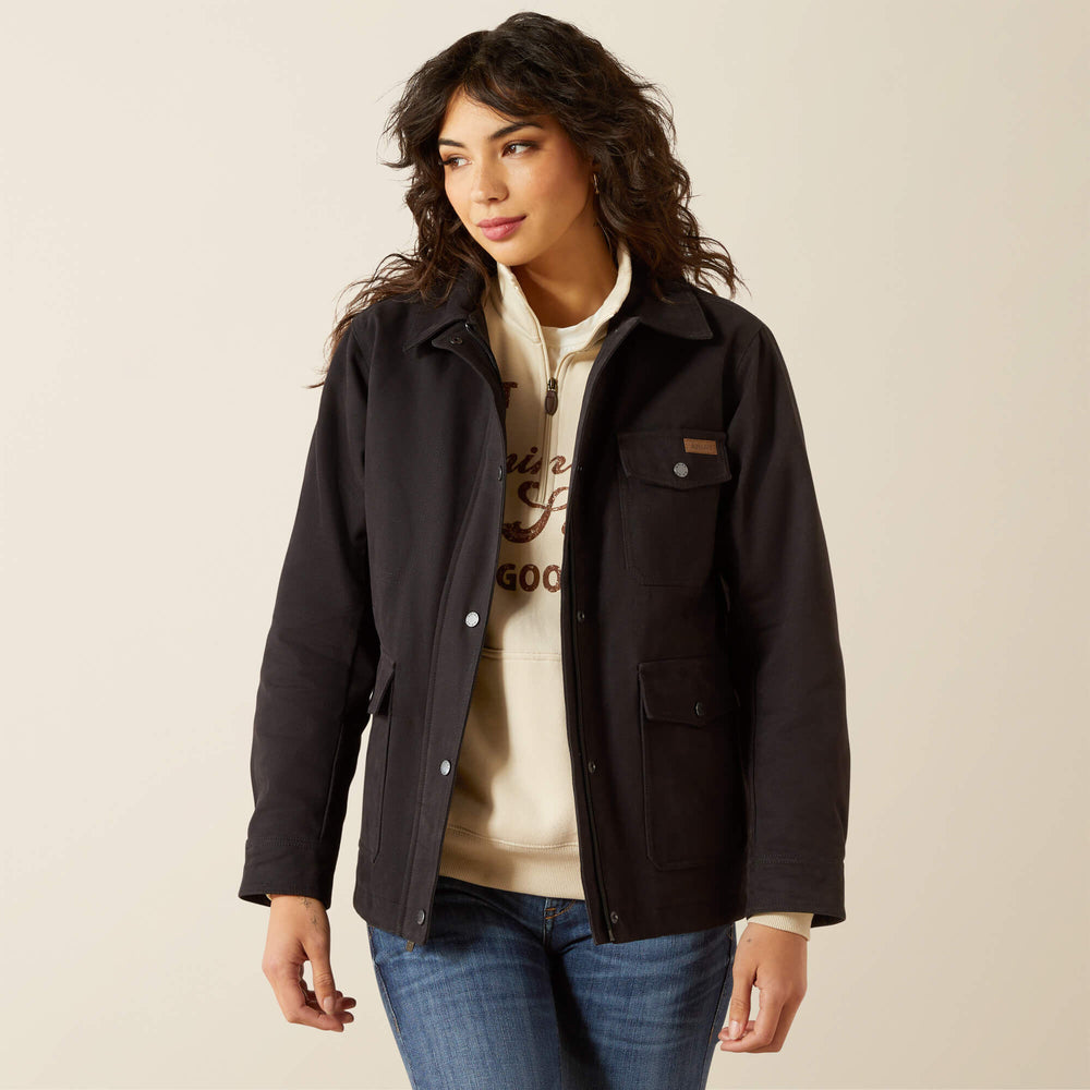 Women Western Canvas Chore Jacket | Ariat for sale