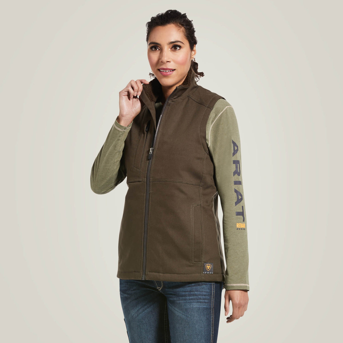 Women Rebar DuraCanvas Insulated Vest | Ariat Outlet