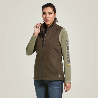 Women Rebar DuraCanvas Insulated Vest | Ariat Outlet