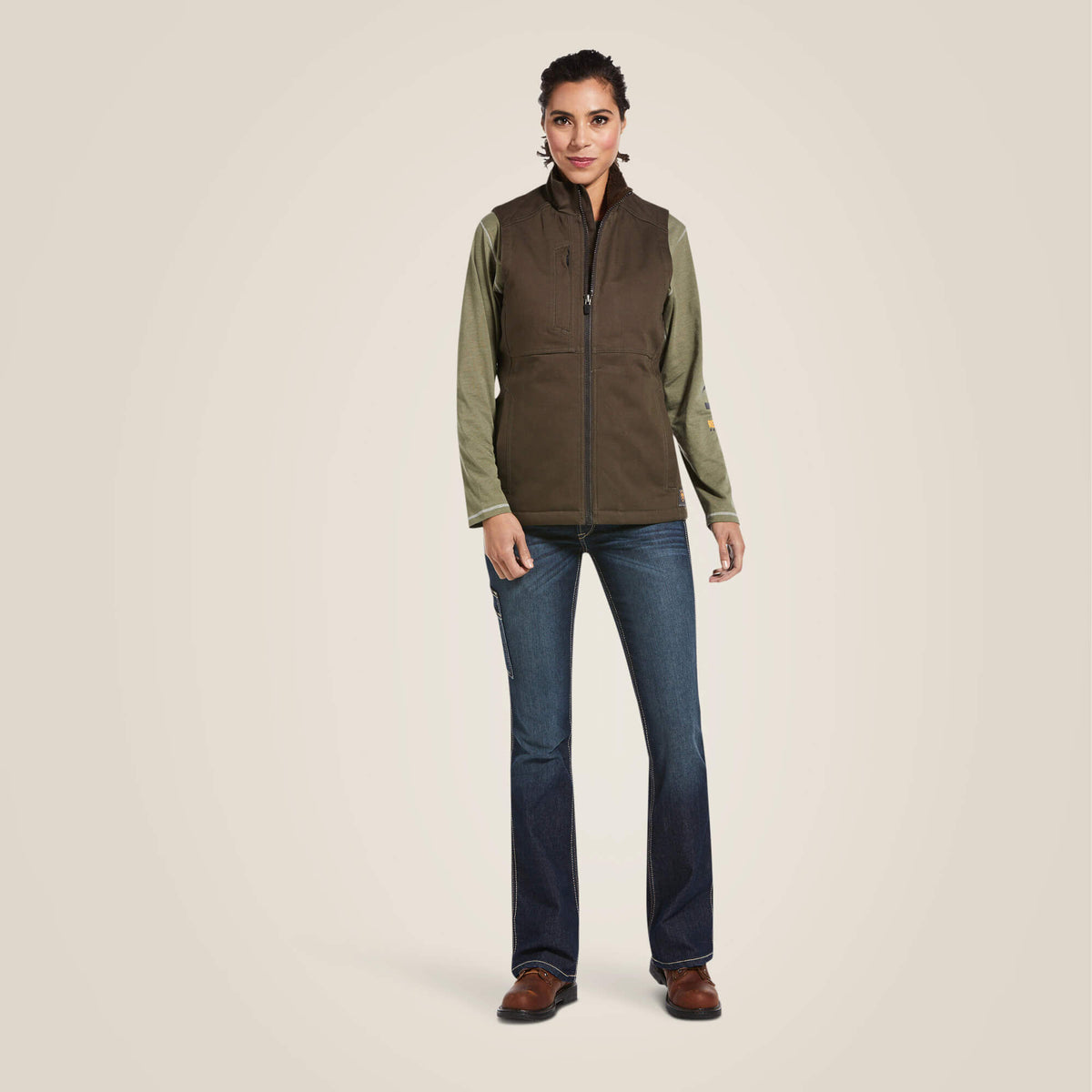 Women Rebar DuraCanvas Insulated Vest | Ariat Outlet