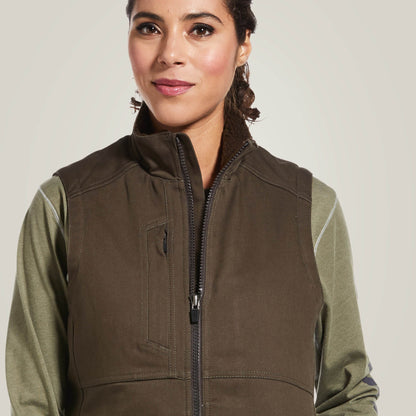 Women Rebar DuraCanvas Insulated Vest | Ariat Outlet