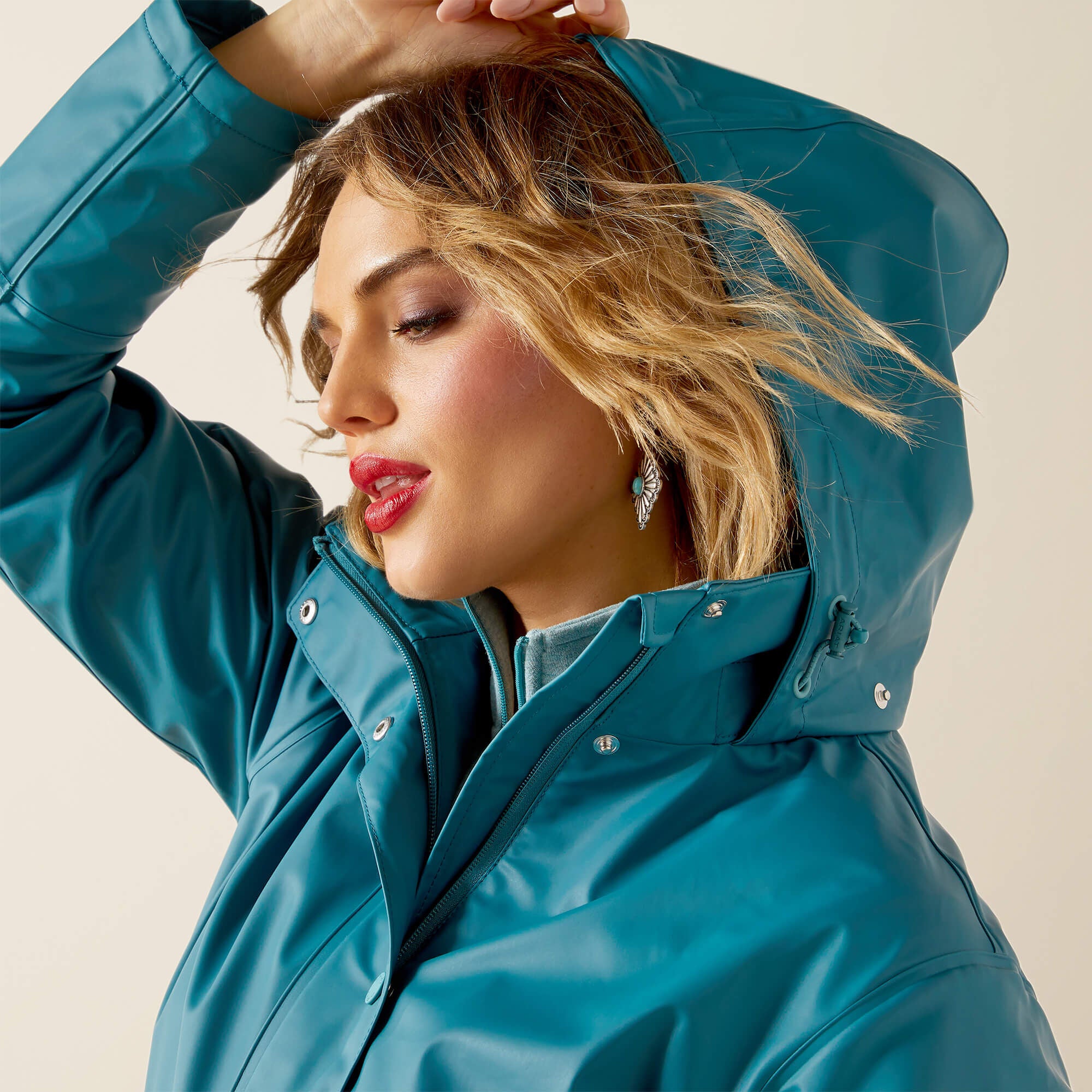 Women Drizzle Rain Coat | Ariat on sale
