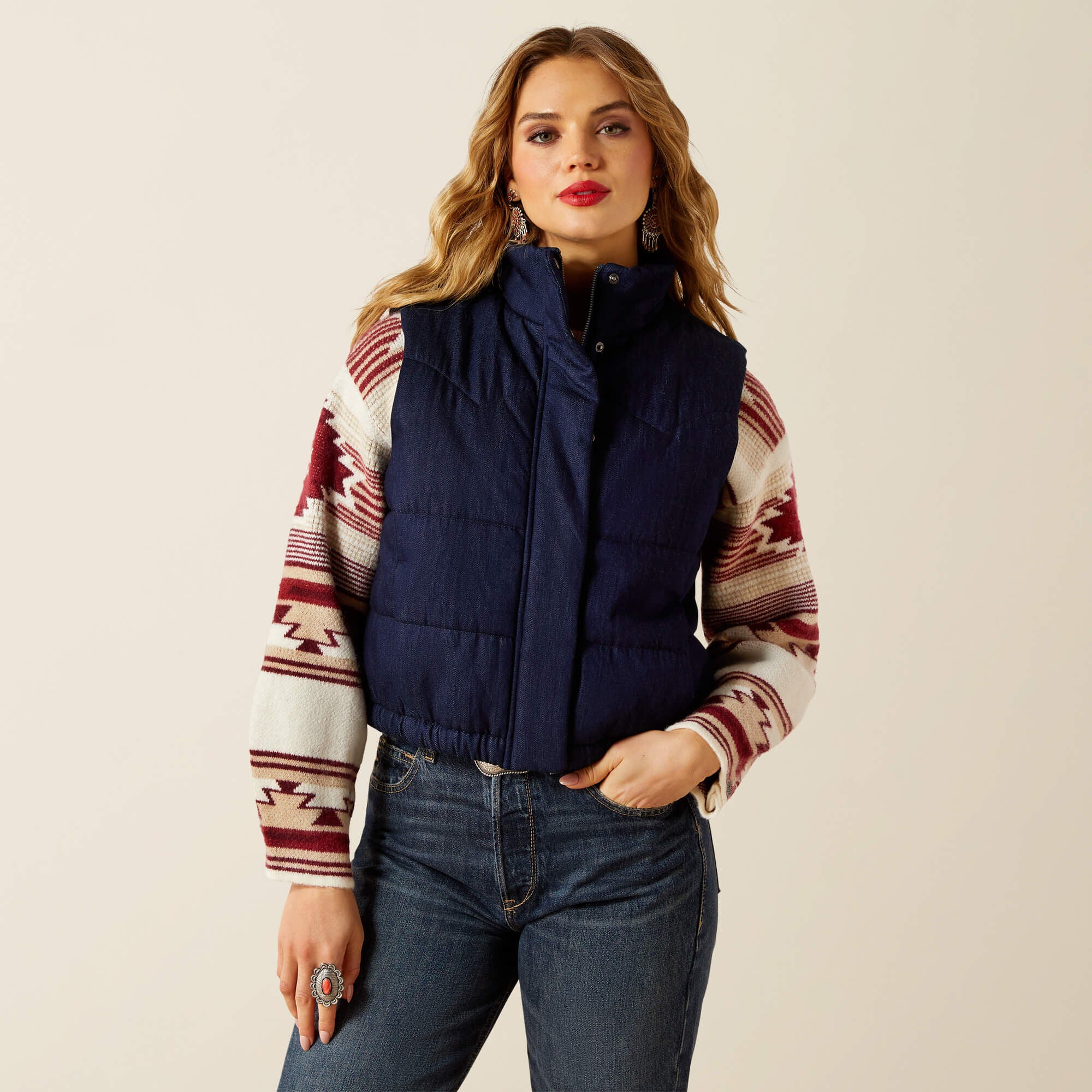 Women Western Swirls Vest | Ariat near me
