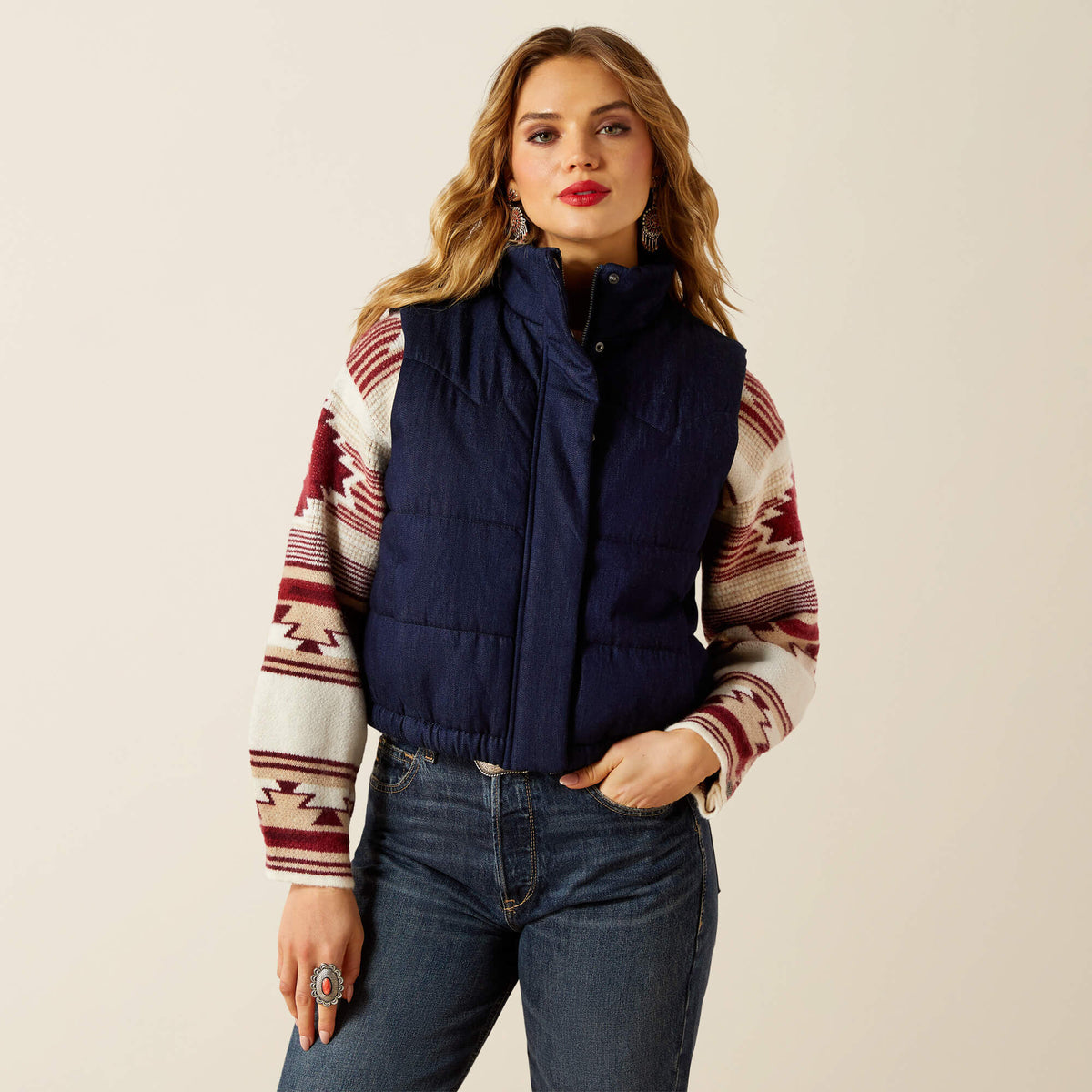 Women Western Swirls Vest | Ariat near me