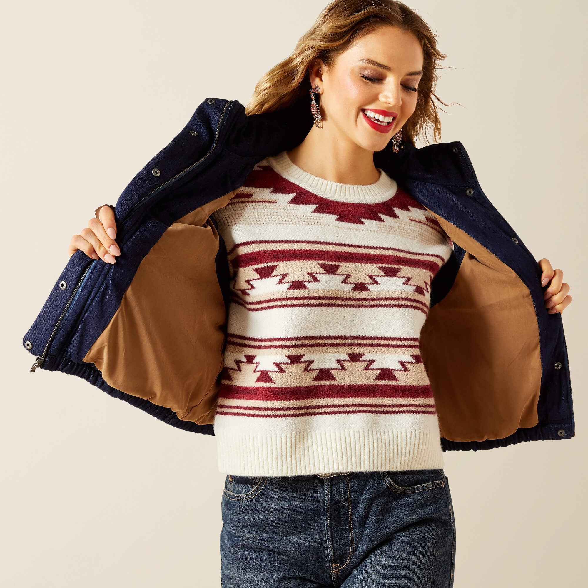 Women Western Swirls Vest | Ariat near me