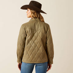 Women Grizzly Quilted Barn Jacket | Ariat us