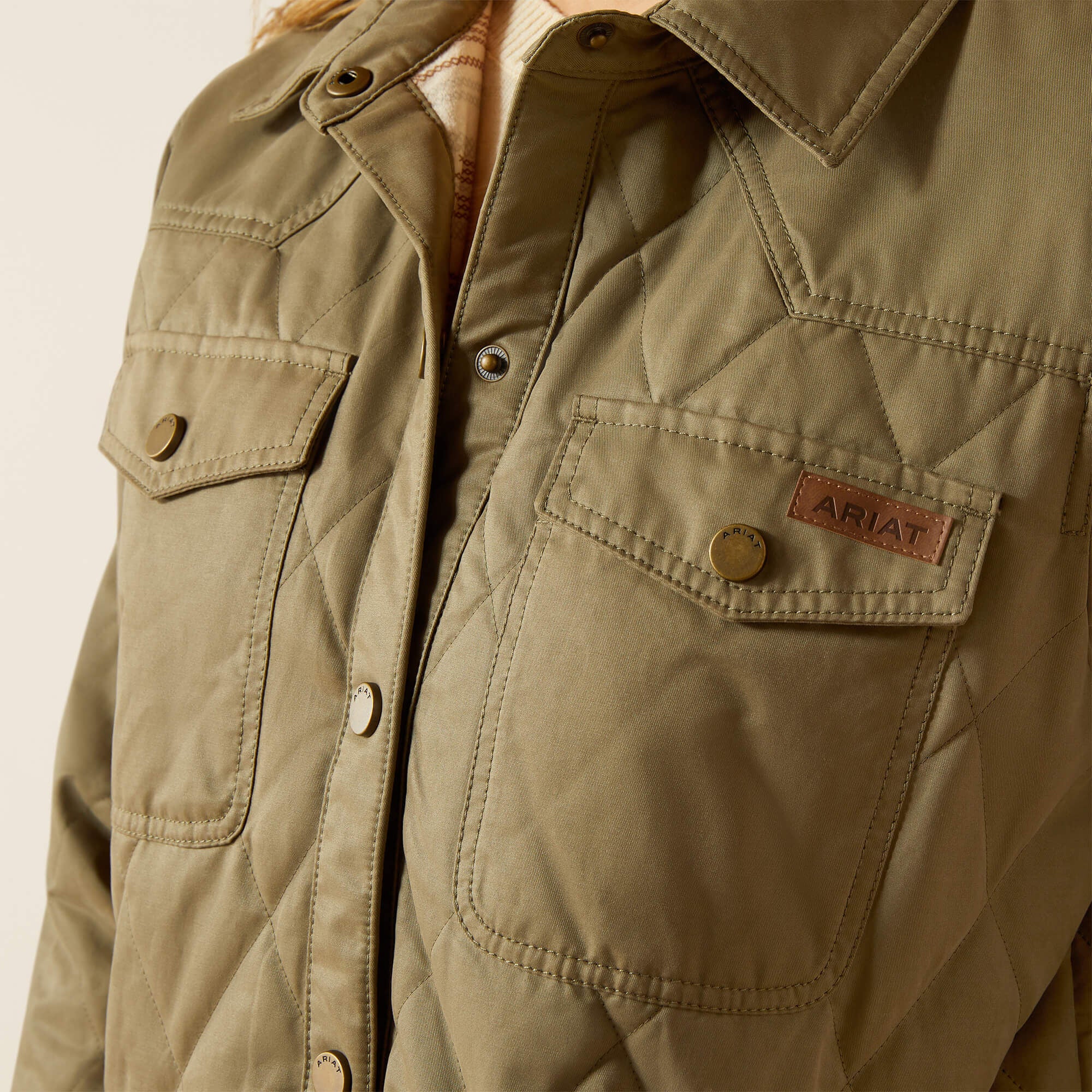 Women Grizzly Quilted Barn Jacket | Ariat us