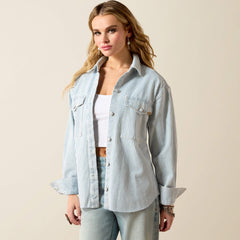 Women Denim Shirt Jacket | Ariat on sale
