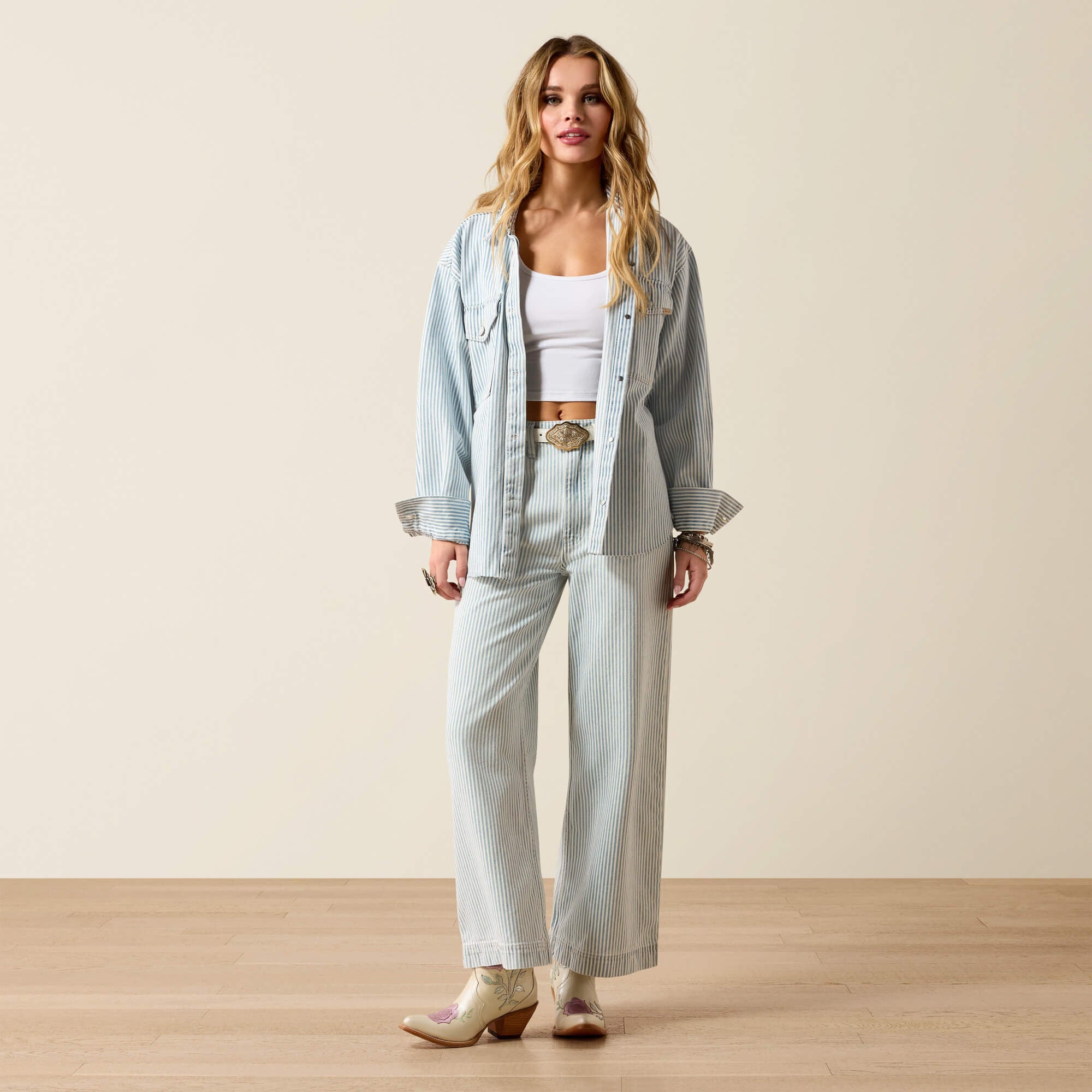 Women Denim Shirt Jacket | Ariat on sale