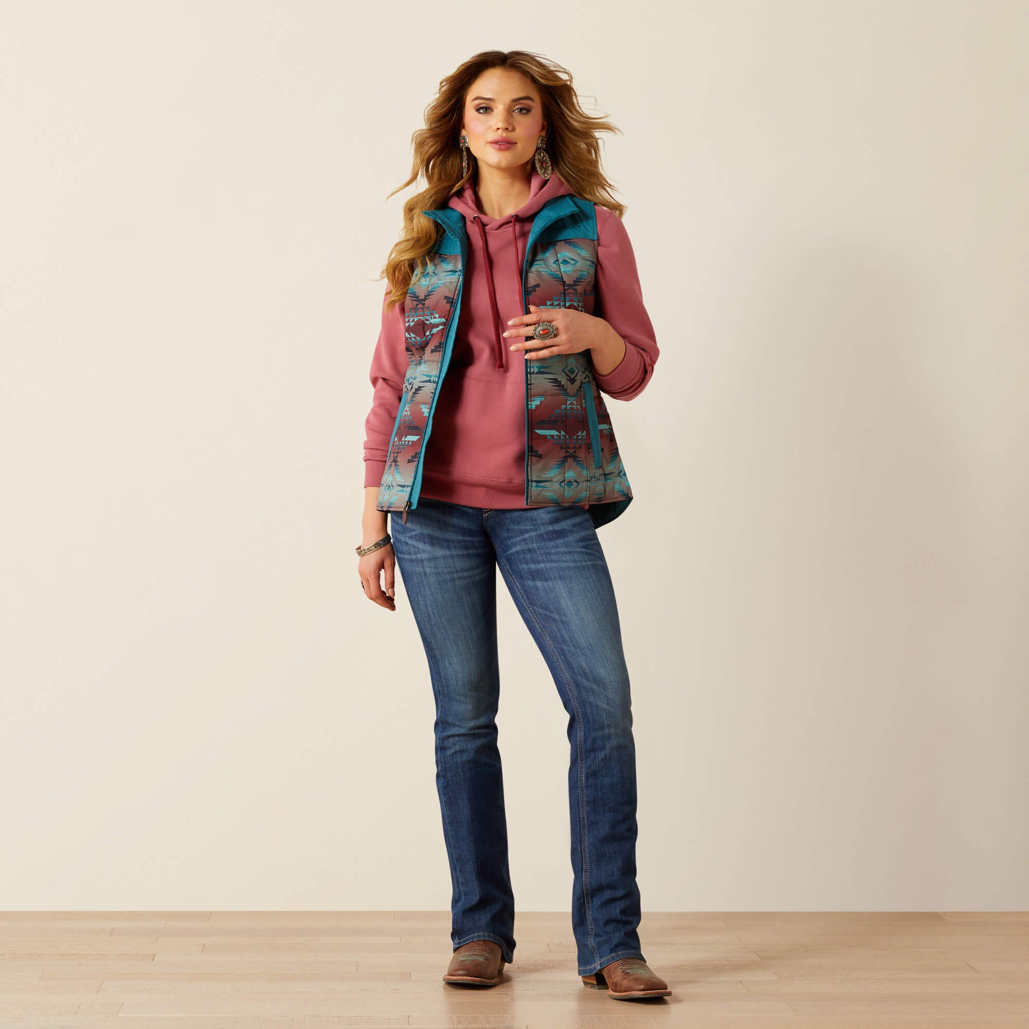 Women Crius Insulated Vest | Ariat for sale