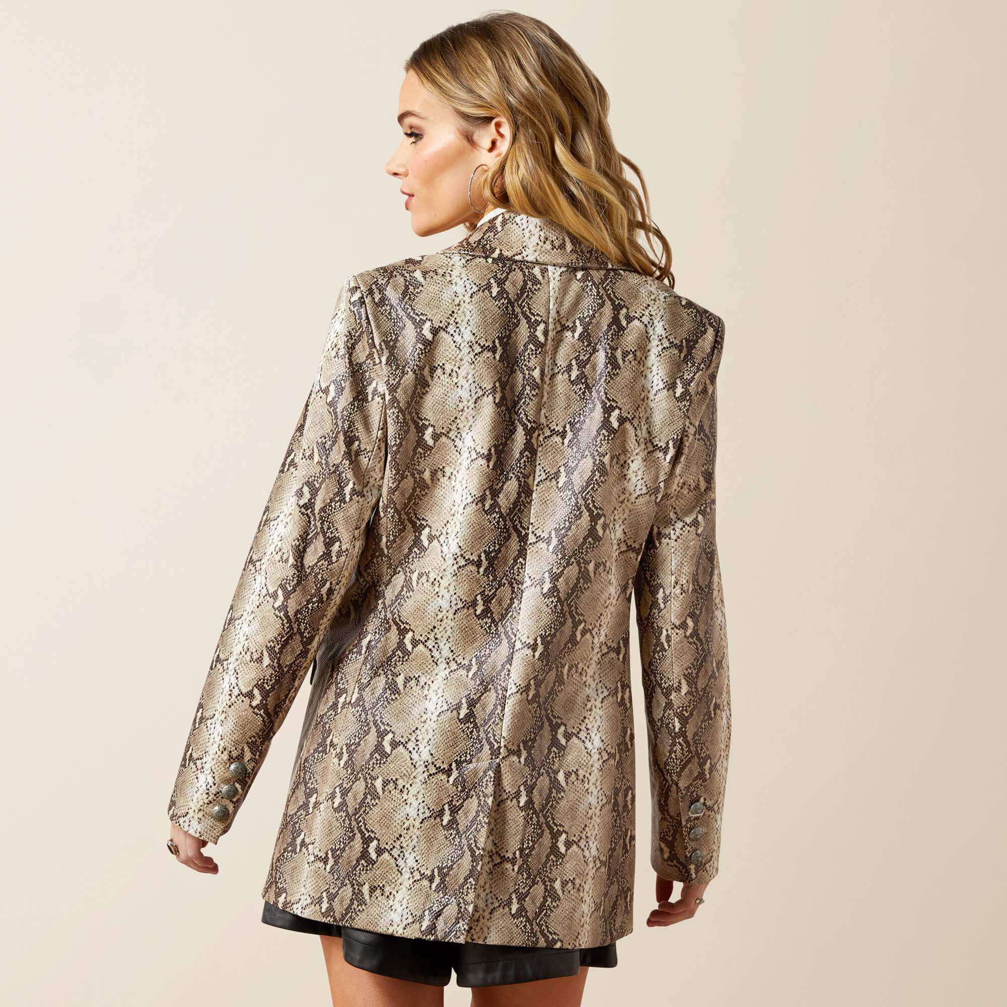 Women Snakeskin Blazer | Ariat