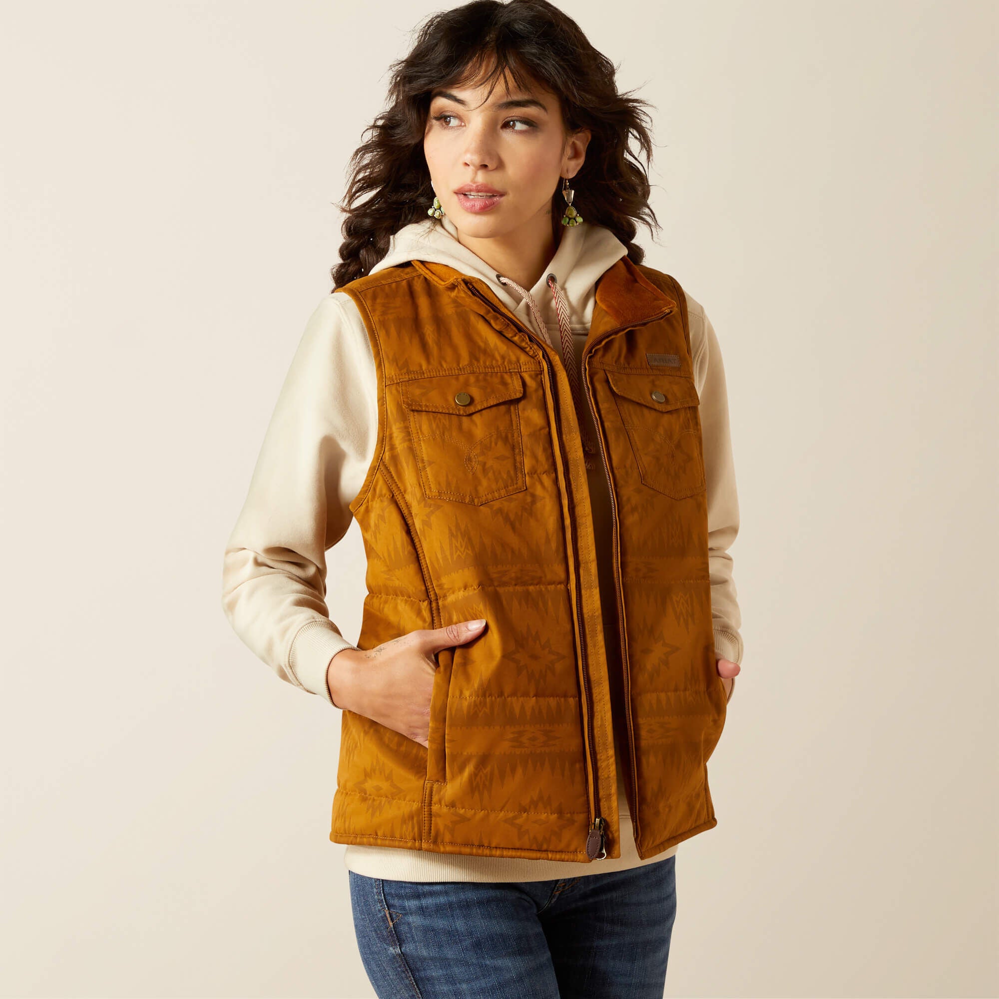 Women|Trends Grizzly Quilted Vest | Ariat on sale