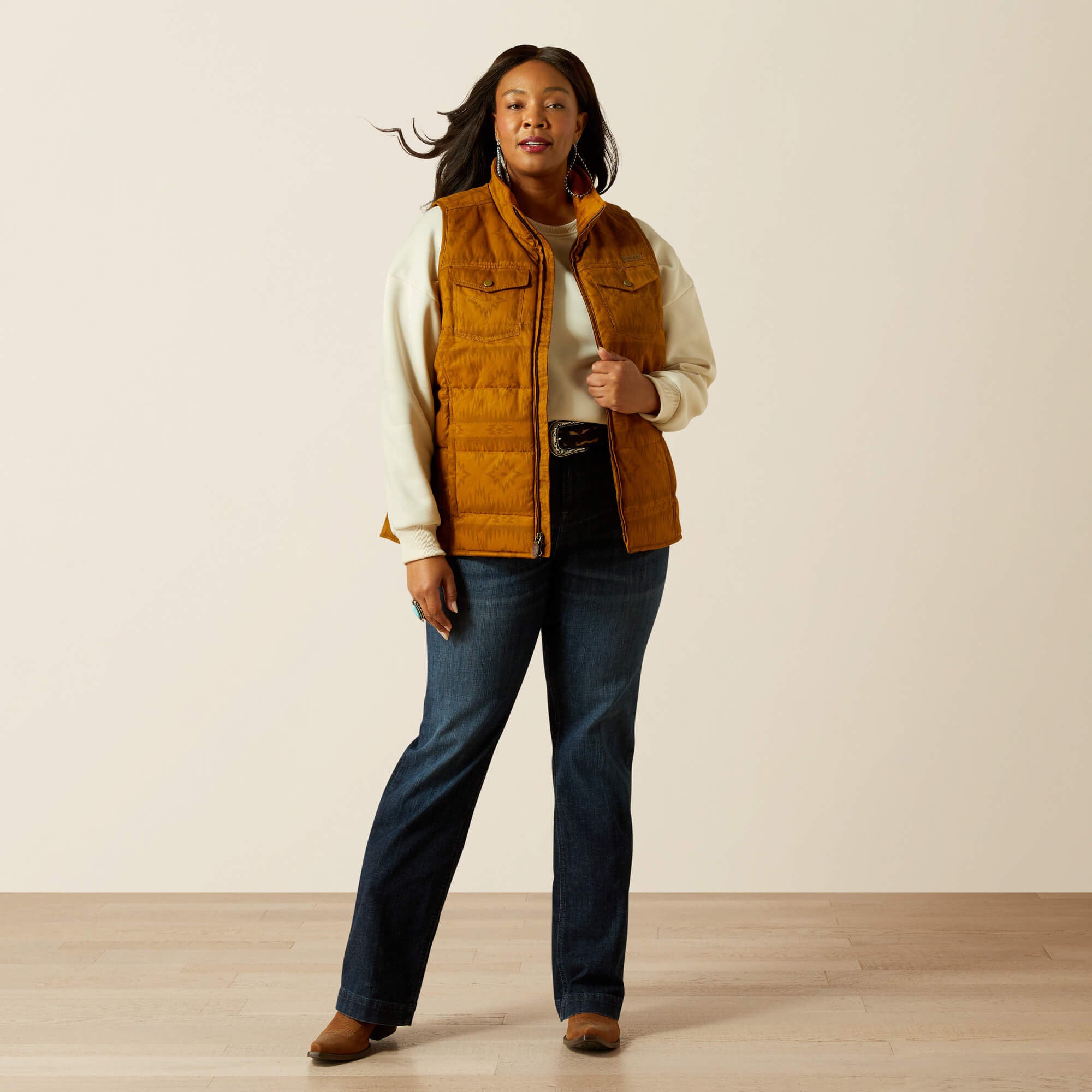 Women|Trends Grizzly Quilted Vest | Ariat on sale