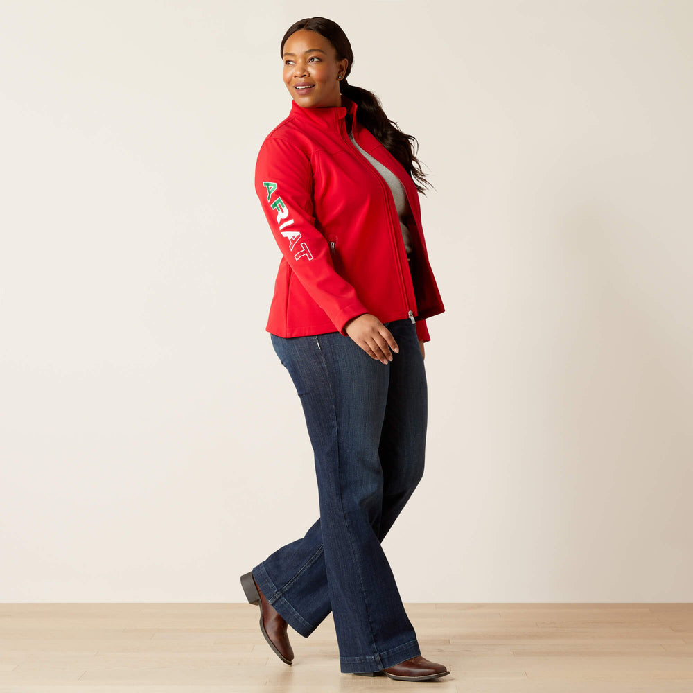 Women Classic Team Softshell MEXICO Jacket | Ariat near me
