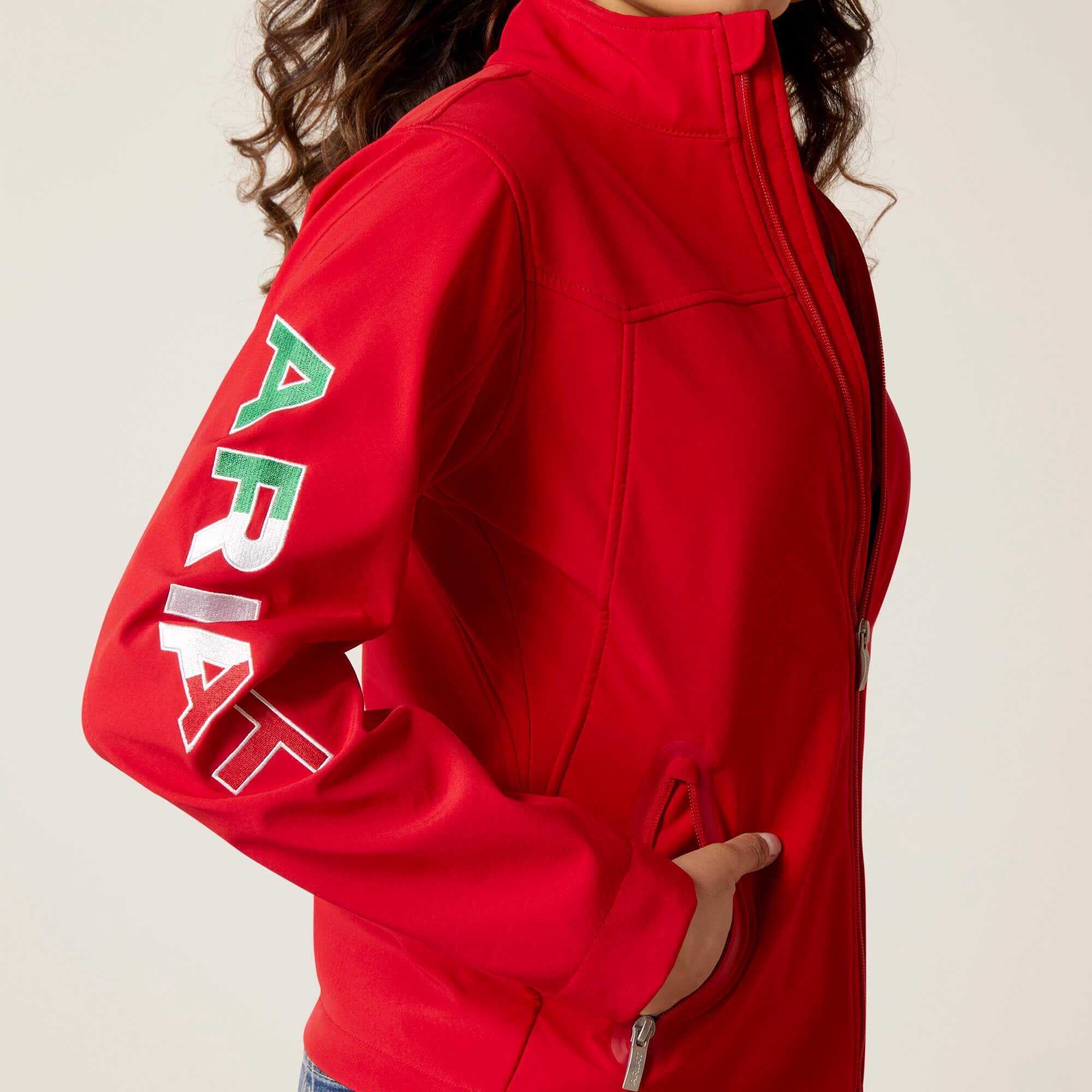 Women Classic Team Softshell MEXICO Jacket | Ariat near me