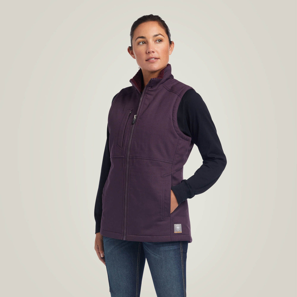 Women Rebar DuraCanvas Insulated Vest | Ariat Online