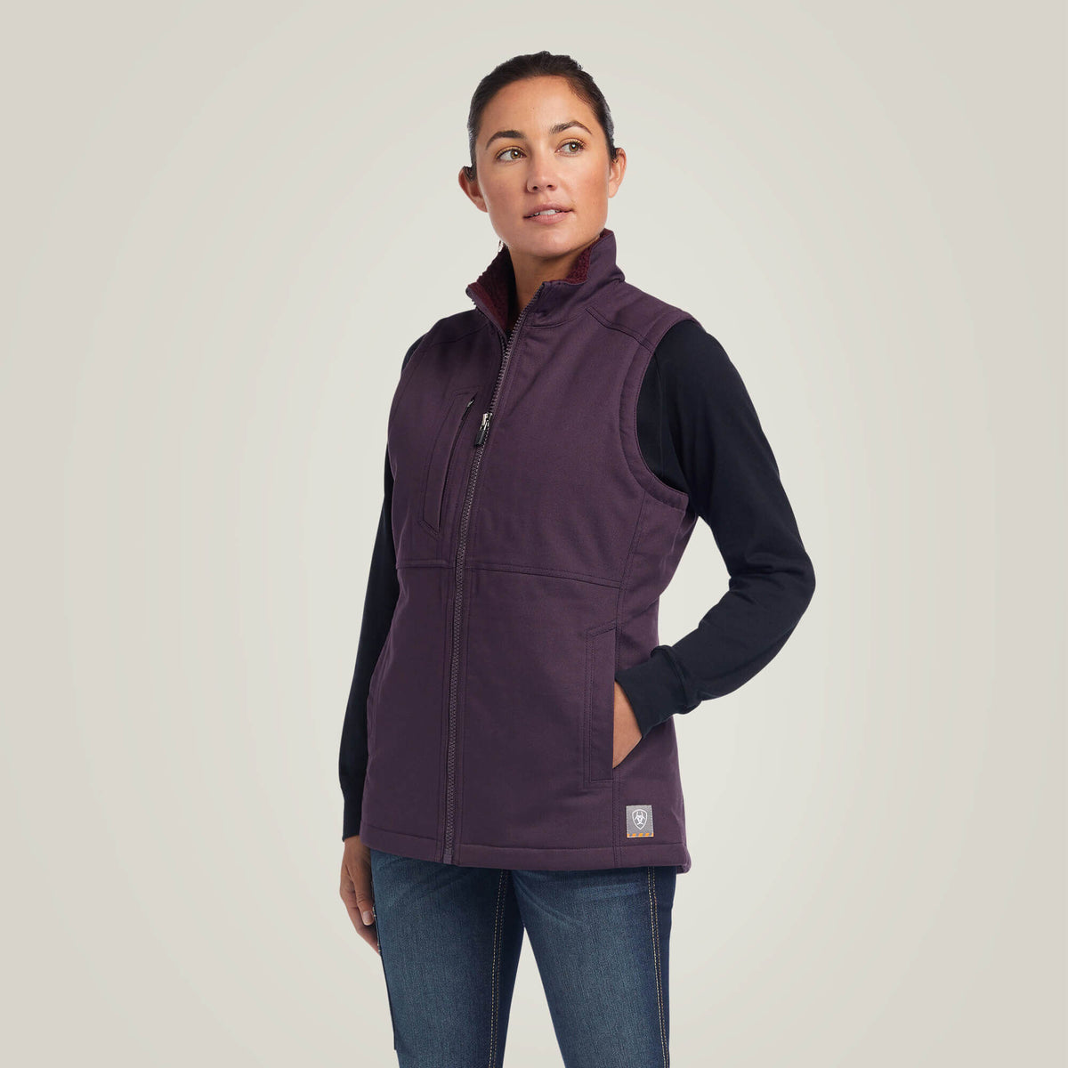 Women Rebar DuraCanvas Insulated Vest | Ariat Online