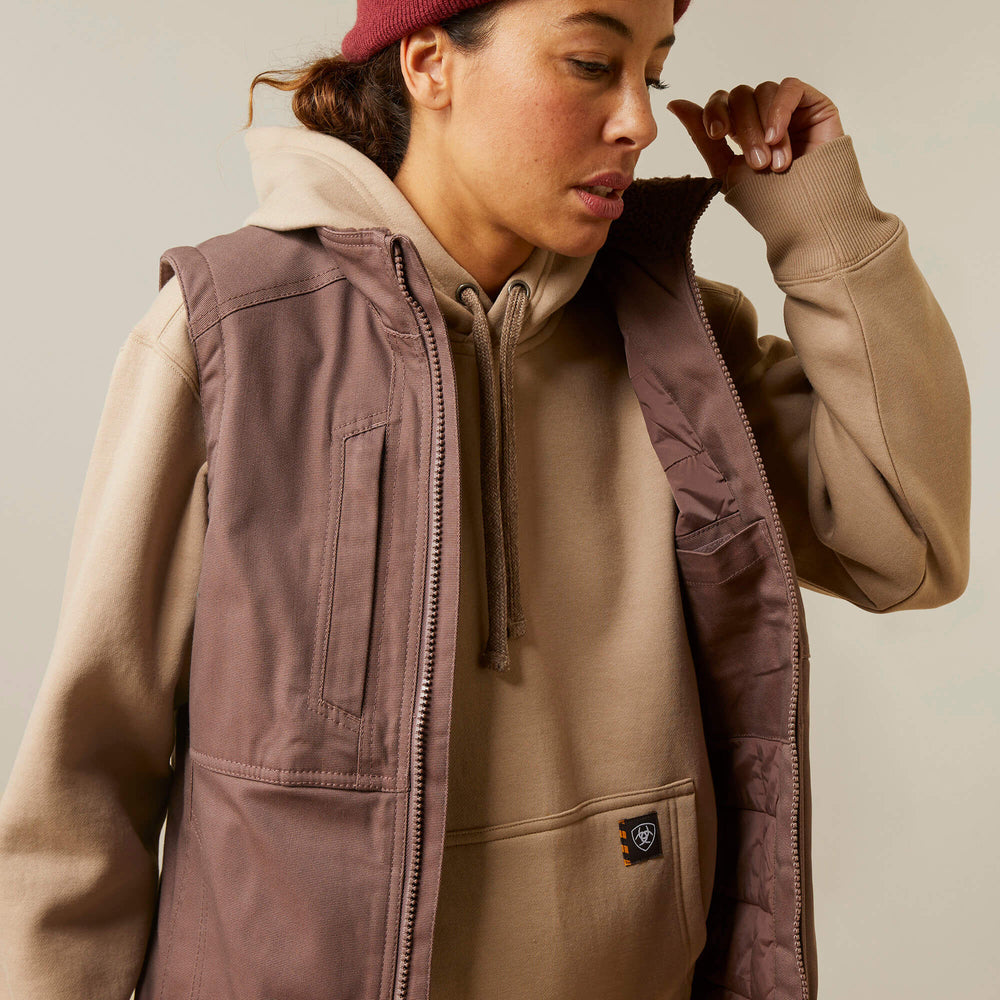 Women Rebar DuraCanvas Insulated Vest | Ariat on sale
