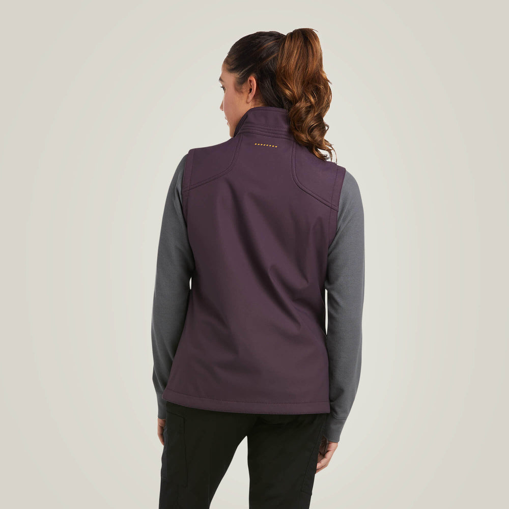 Women Rebar Stretch Canvas Softshell Vest | Ariat Online