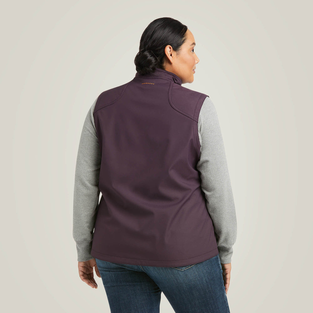 Women Rebar Stretch Canvas Softshell Vest | Ariat Online