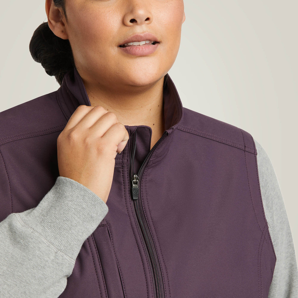 Women Rebar Stretch Canvas Softshell Vest | Ariat Online