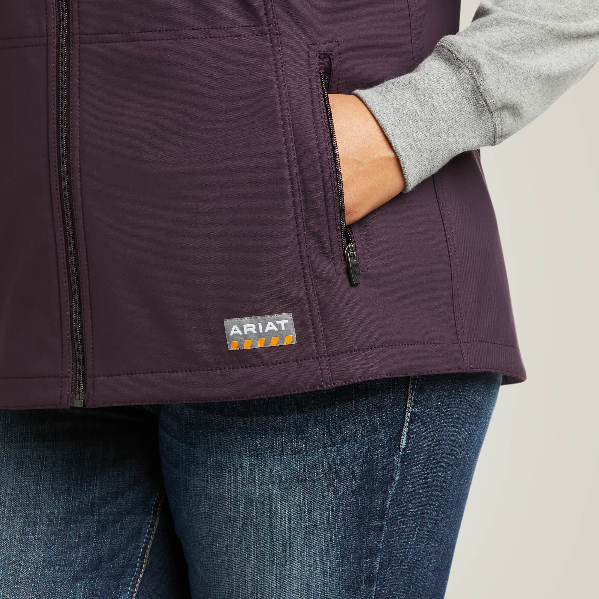 Women Rebar Stretch Canvas Softshell Vest | Ariat Online