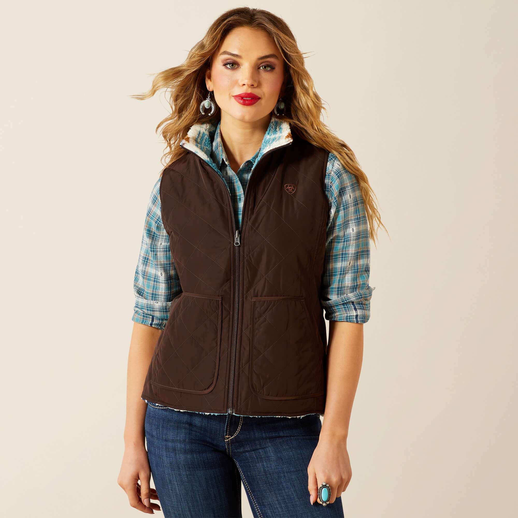 Women|Trends Dilon 2.0 Reversible Insulated Vest | Ariat