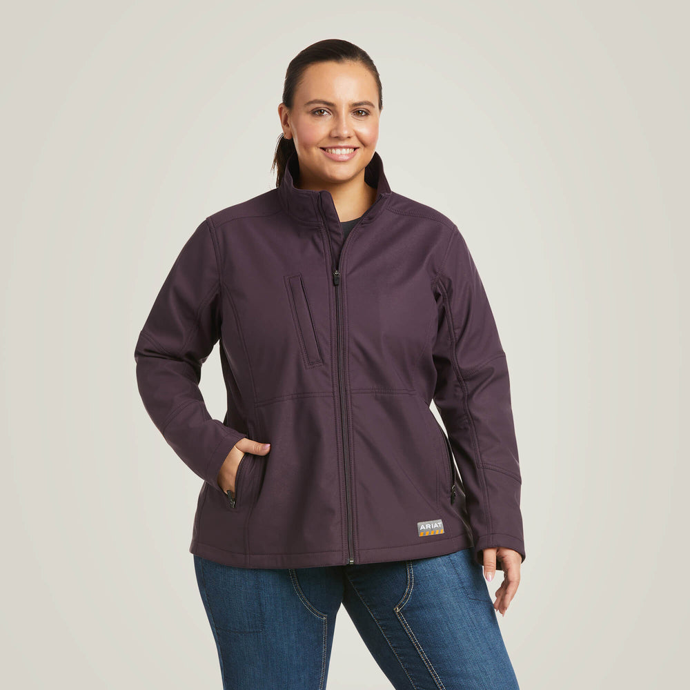 Women Rebar Stretch Canvas Softshell Jacket | Ariat Discount