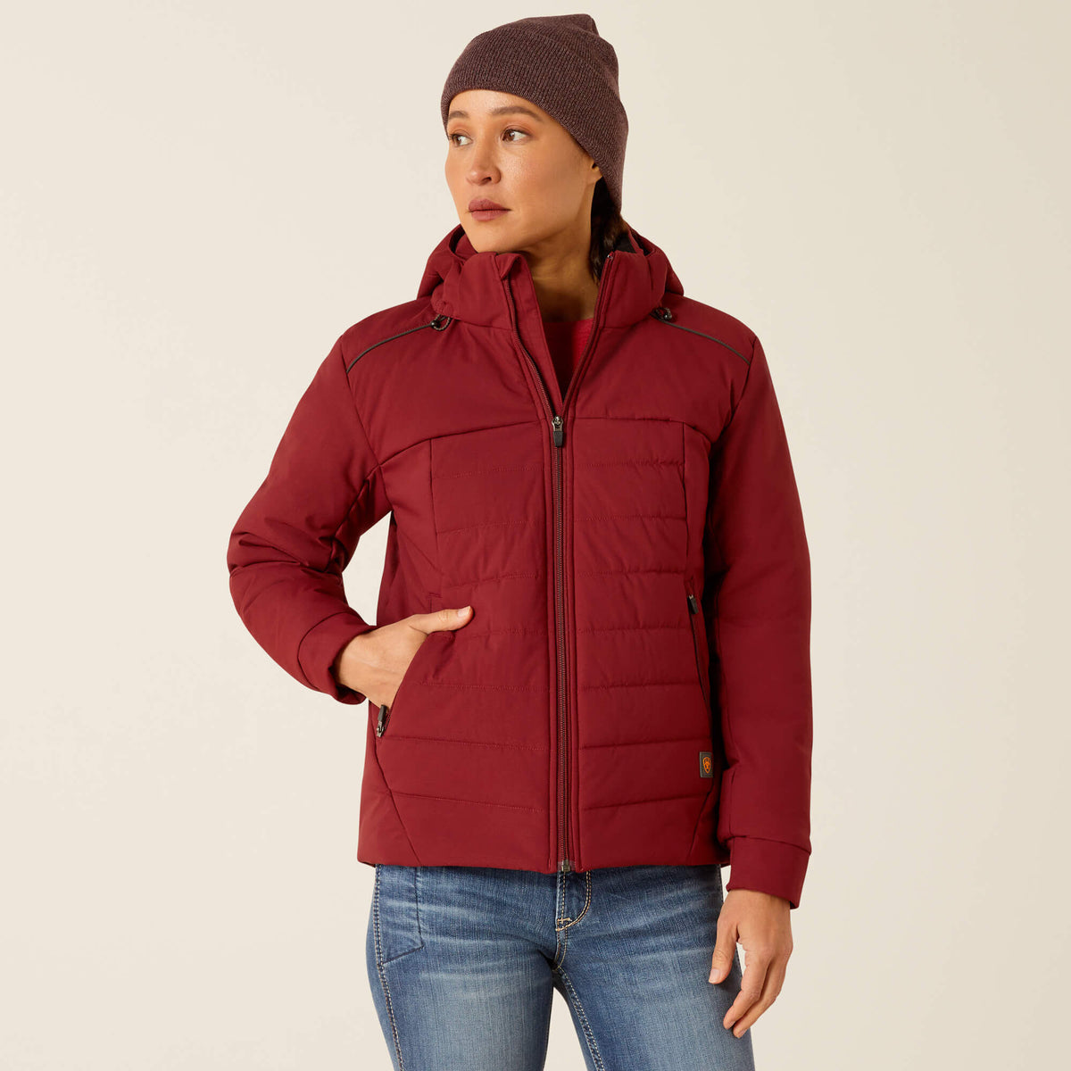 Women Rebar Valkyrie Stretch Canvas Insulated Jacket | Ariat for sale