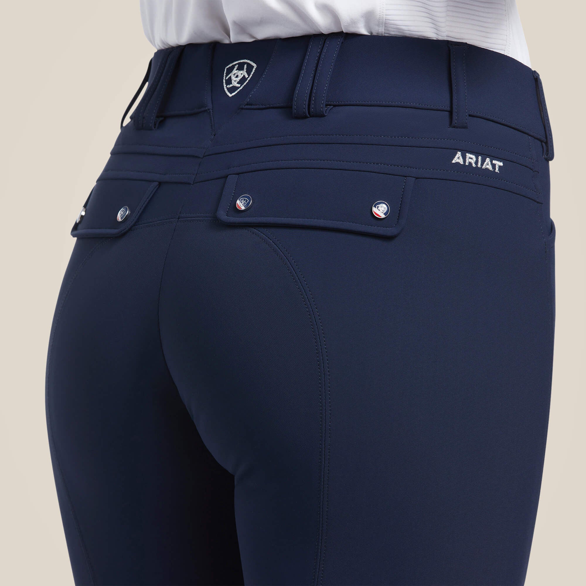 Women Tri Factor Grip Knee Patch Breech | Ariat