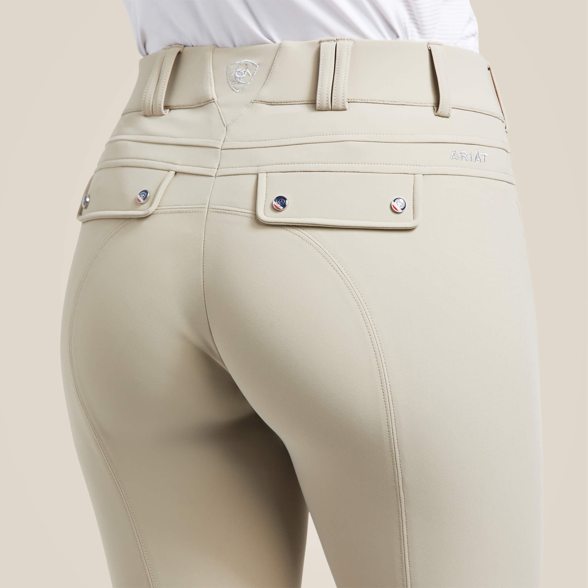 Women|Trends Tri Factor Grip Knee Patch Breech | Ariat near me