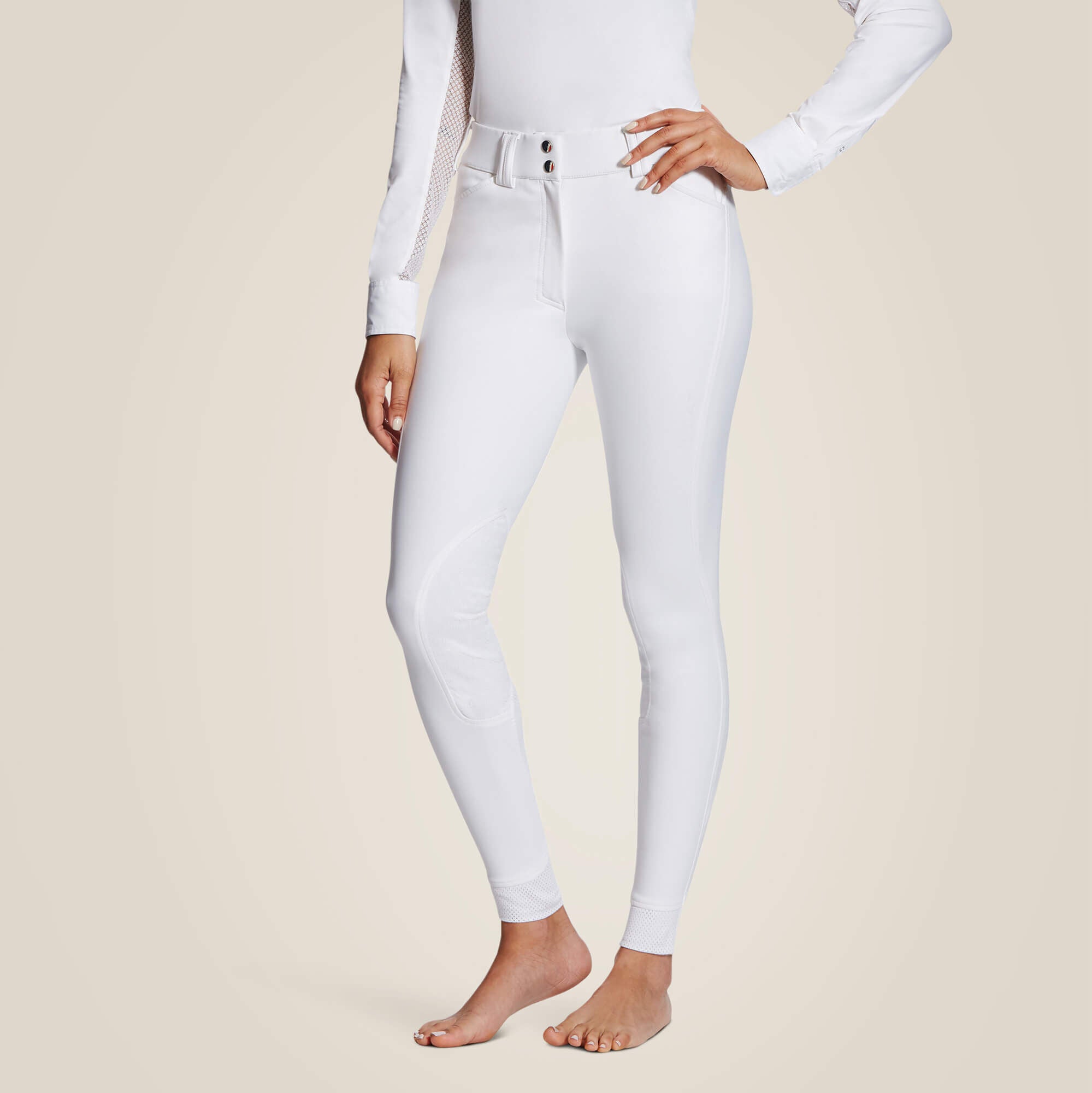 Women Tri Factor Grip Knee Patch Breech | Ariat us