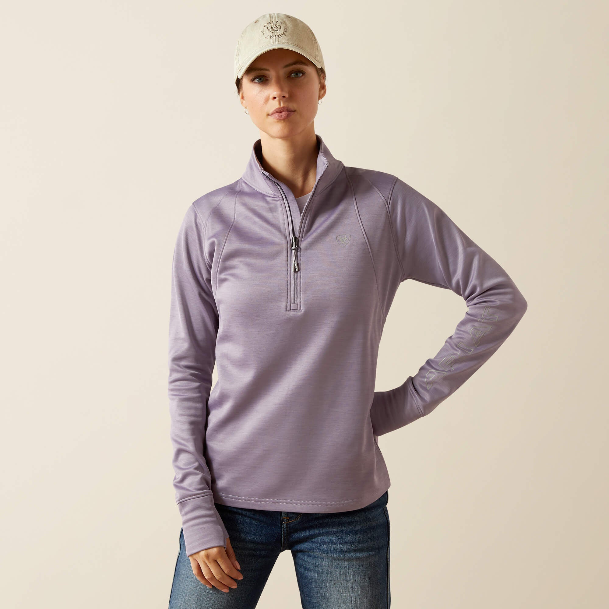 Women Team EQ 1/2 Zip Pullover | Ariat for sale