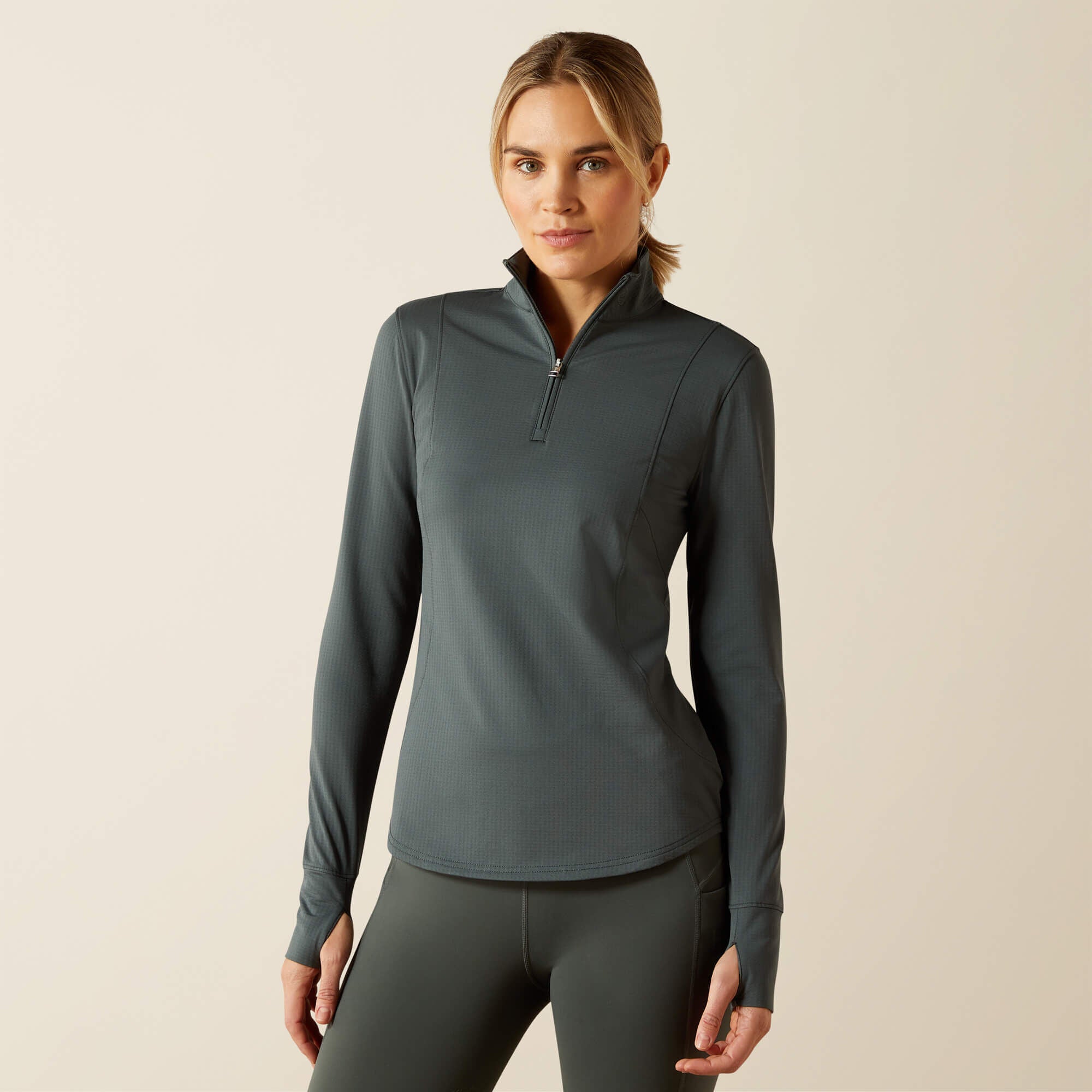 Women Gridwork 2.0 1/4 Zip Baselayer | Ariat