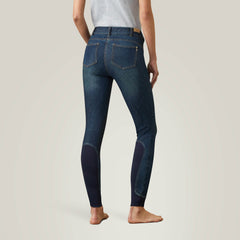 Women|Trends Halo Denim Knee Patch Breech | Ariat us